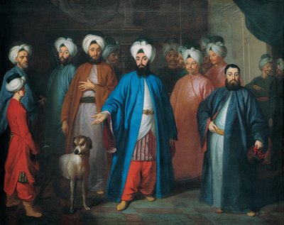 Mehmed Said Efendi und sein Gefolge von George Engelhardt Schröder